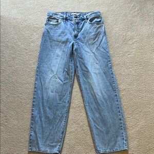 Levi's Light Blue Straight Leg Jeans